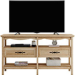 Traditional-Styled Wood TV Stand with Storage 425133