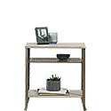Wood & Metal Side Table with Open Shelves 425653