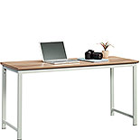 60" x 24" Office Table/Desk in Kiln Acacia 426288
