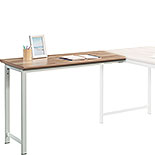 42" Desk Return Table in Kiln Acacia 426289
