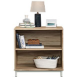 2-Shelf Display Bookcase in Kiln Acacia 426293