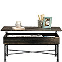 Industrial Lift-Top Coffee Table with Storage 426503