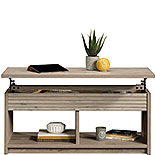Lift-top Coffee Table with Open Shelves 426506