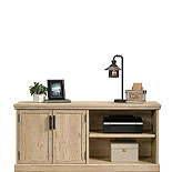 Spacious Prime Oak Wood Storage Credenza 427018