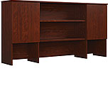 Commercial Storage Hutch for Desk in Cherry 427065