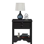 Night Stand with Drawer in Raven Oak  427423