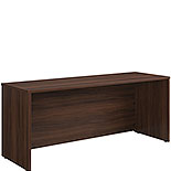 72" x 24" Commercial Desk in Noble Elm  427442