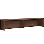 Reception Desktop Hutch in Noble Elm 427452