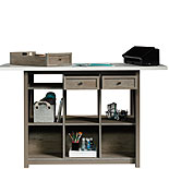 Craft Pro Work Table with Storage Mystic Oak (427156) – Sauder