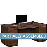 72" Commercial Executive Desk with 6 Drawers 427796