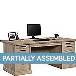 72” Commercial Executive Desk with Storage 427806