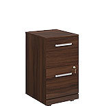 2-Drawer Mobile File Cabinet in Noble Elm 427875