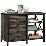 Commercial Office Credenza in Carbon Oak 428186