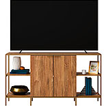 Modern TV Credenza in Sindoori Mango 428195