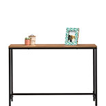 Narrow Metal and Wood Console Table 428196