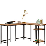 Modern L-Shaped Desk with Storage 428204