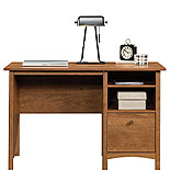 Single Pedestal Desk in Prairie Cherry 428831