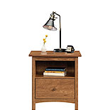 Night Stand with Drawer in Prairie Cherry 428922