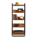 5-Shelf Open Bookcase in Prairie Cherry 428928