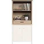2-Shelf Library Hutch in Natural Maple 429372