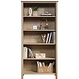 5-Shelf Display Bookshelf in Natural Maple 429376