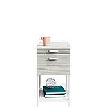 Side Table With Pull Out Tray and Drawer 429411