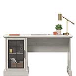 Single Pedestal Desk in Winter Oak 429576