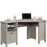 Corner Computer Desk in Chalked Chestnut 430237