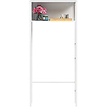 Over Toilet Bathroom Etagere in White 430298