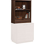 2-Shelf Storage Hutch with Pullout Drawer 430321