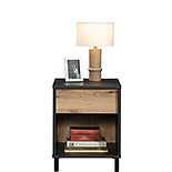 Night Stand with Drawer and Open Storage 430749