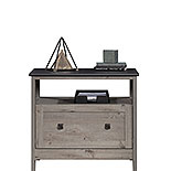 Open Shelf Lateral File Cabinet in Mystic Oak 430759