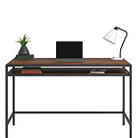 Writing Desk with Shelf in Grand Walnut 430763
