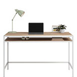 Writing Desk with Shelf in Kiln Acacia 430827