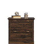 2-Drawer Lateral File Cabinet in Iron Oak 431067