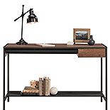 Writing Desk with Storage in Black 431219