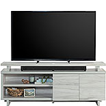 TV Credenza with Doors in Haze Acacia 431231