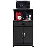 Kitchen Cart for Microwave in Raven Oak 431244