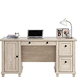 Computer Desk with Drawers in Chalk Oak 431249