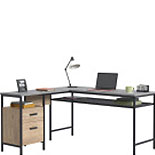 L-Shaped Computer Desk in Prime Oak 431298