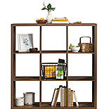 9-Cube Organizer Storage Bookcase Rural Pine 431401