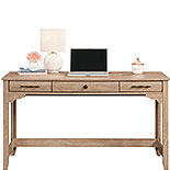 Writing Desk with Drawers in Brushed Oak 431407