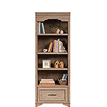 Bookcase with Drawer in Brushed Oak 431440