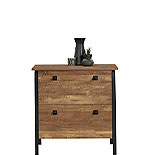 2-Drawer Lateral File Cabinet in Etched Oak 431616