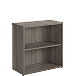 2-Shelf Commercial Bookcase in Hudson Elm 431916