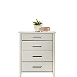 Modern 4-Drawer Chest in Glacier Oak 432004