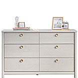 6-Drawer Bedroom Dresser in Glacier Oak 432062