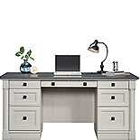 Executive Home Office Desk in Glacier Oak 432726