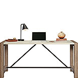 Executive Business Desk in Brushed Oak 432892