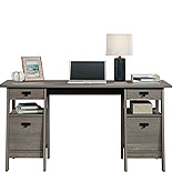 Executive Desk with Drawers in Mystic Oak  433199
